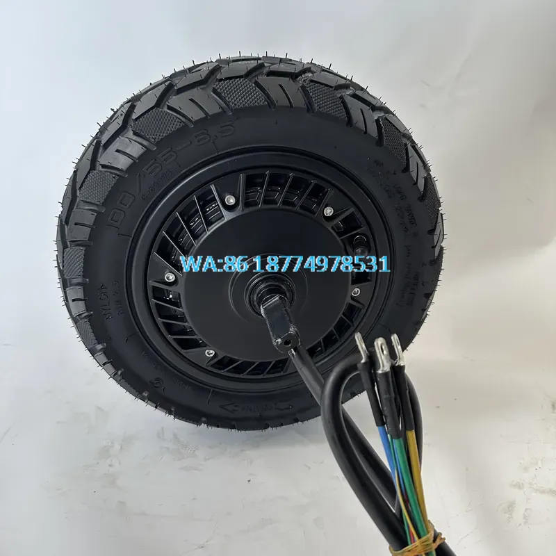 Wmwmnu 11 Inch Dual Hall 60V 7 - 60V 5000W Brushless Hub Motor 评论和价格