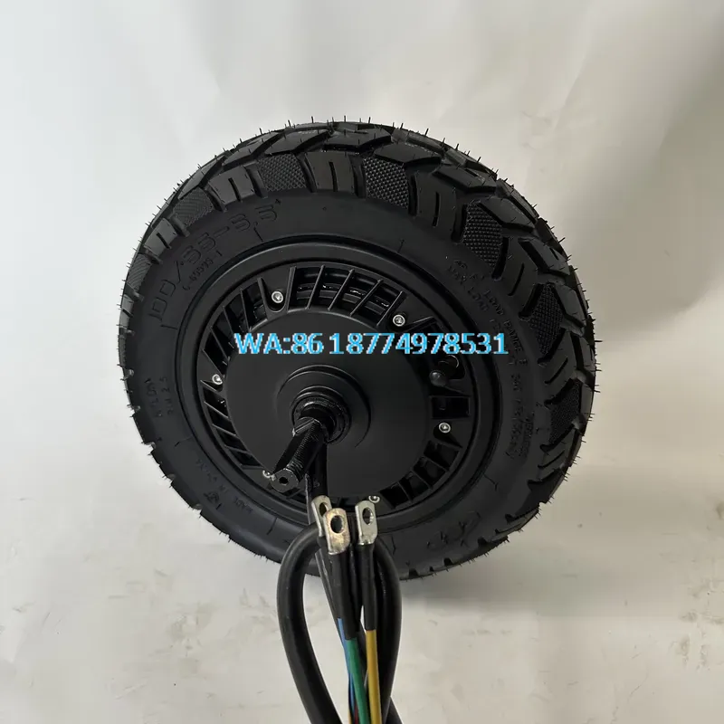Wmwmnu 11 Inch Dual Hall 60V 7 - 60V 5000W Brushless Hub Motor 评论和价格